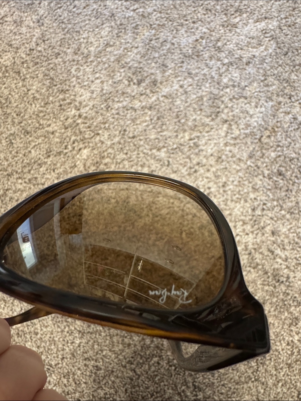 Ray-Ban Tortoiseshell Frame Sunglasses with Brown Lenses - Picture 7 of 7